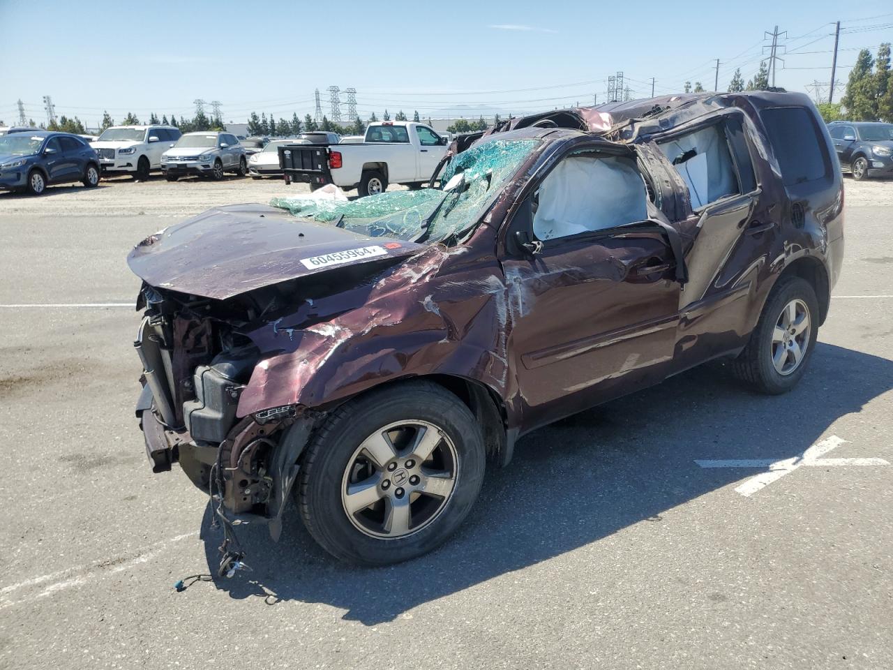 Lot #2712737614 2011 HONDA PILOT EXLN