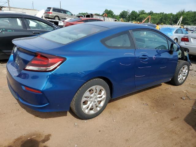 HONDA CIVIC LX 2015 blue  gas 2HGFG3B52FH531366 photo #4