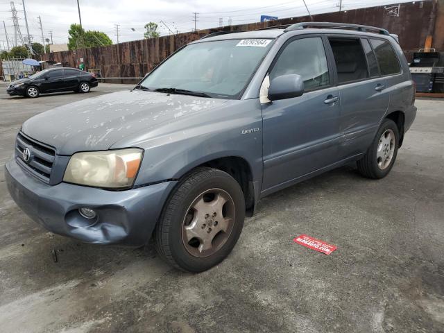 2005 Toyota Highlander Limited VIN: JTEDP21A250065208 Lot: 58292564