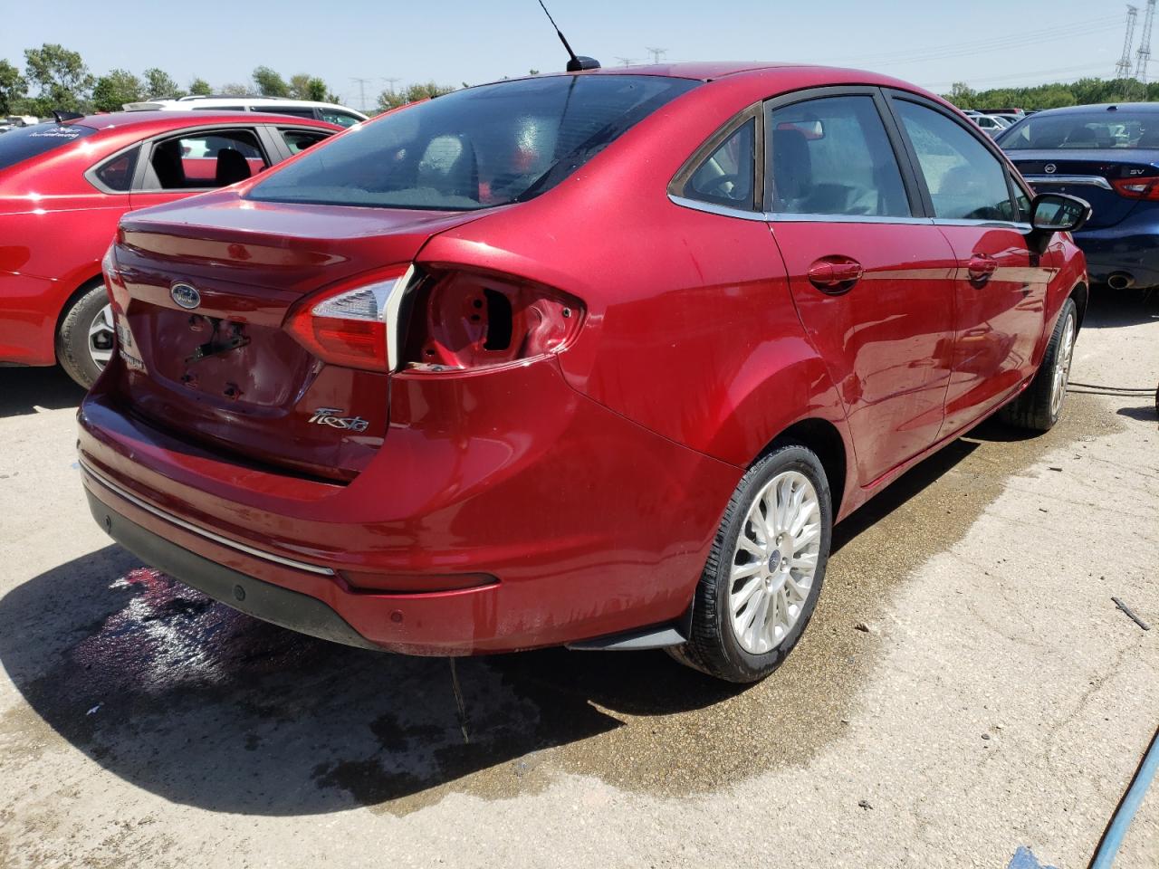 2016 Ford Fiesta Titanium vin: 3FADP4CJ6GM163290