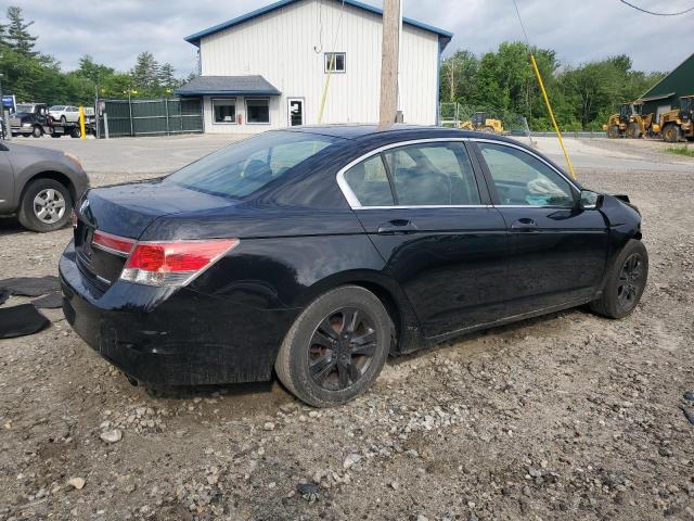 HONDA ACCORD SE 2011 black sedan 4d gas 1HGCP2F62BA019941 photo #4