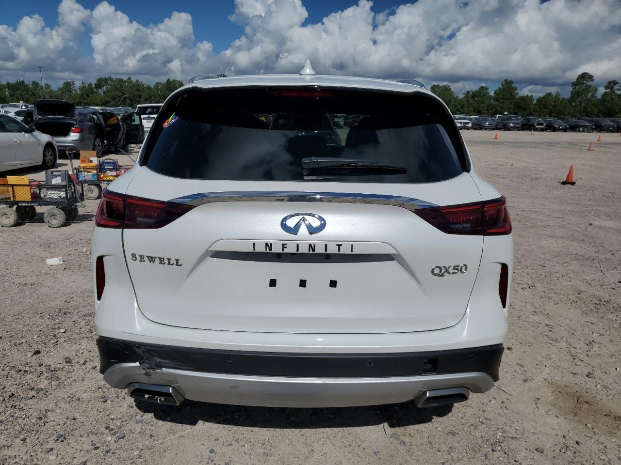 Lot #2633486518 2023 INFINITI QX50 LUXE