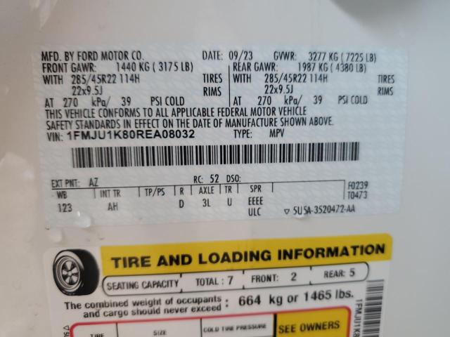 2024 FORD EXPEDITION - 1FMJU1K80REA08032
