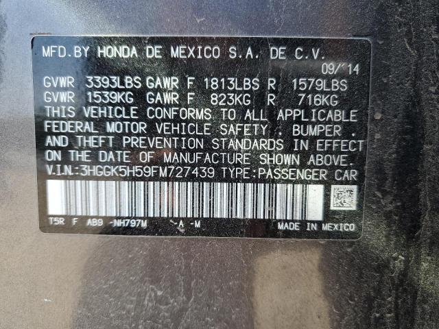 2015 HONDA FIT LX - 3HGGK5H59FM727439