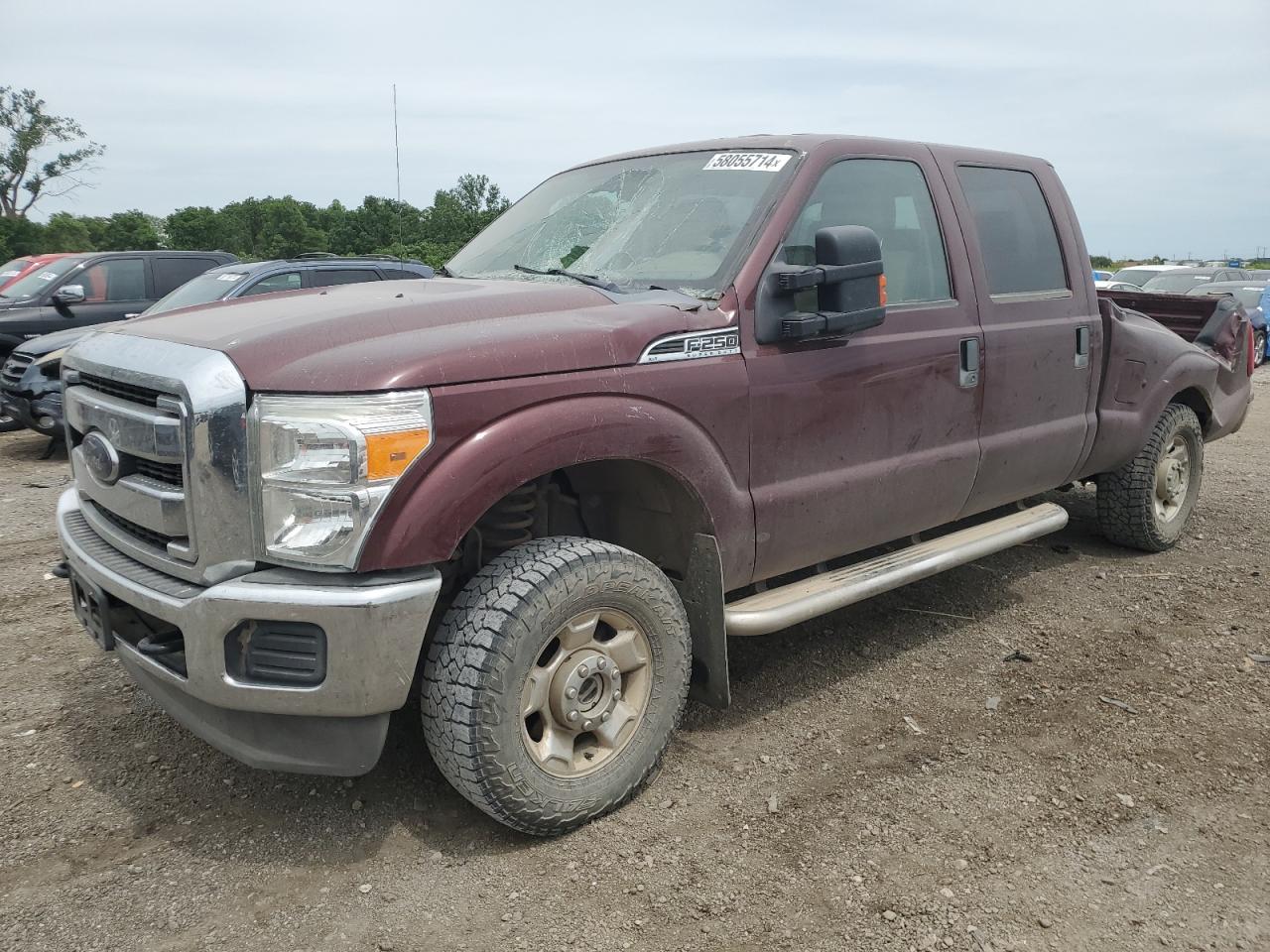 2012 Ford F250 Super Duty vin: 1FT7W2B61CEA79583