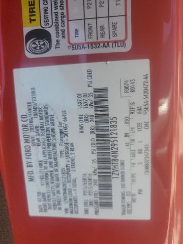 2009 Ford Mustang VIN: 1ZVHT84N295121835 Lot: 58161464