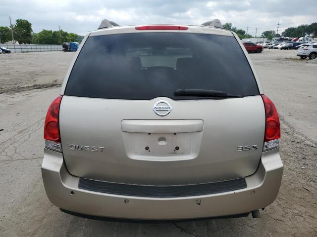 2005 Nissan Quest S VIN: 5N1BV28U05N100425 Lot: 55933304