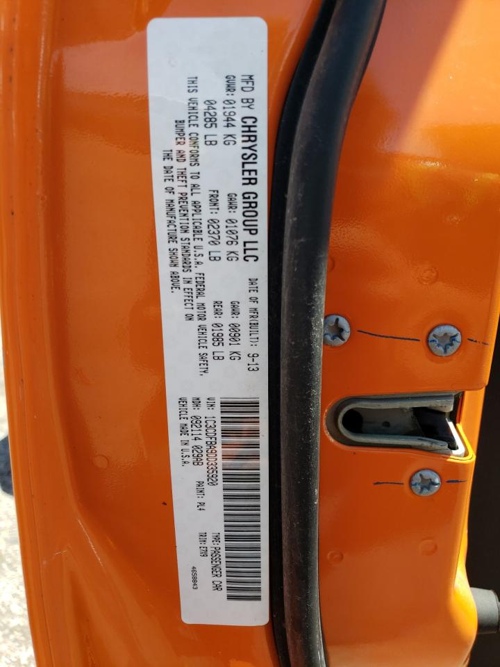 1C3CDFBA9DD335920 2013 Dodge Dart Sxt