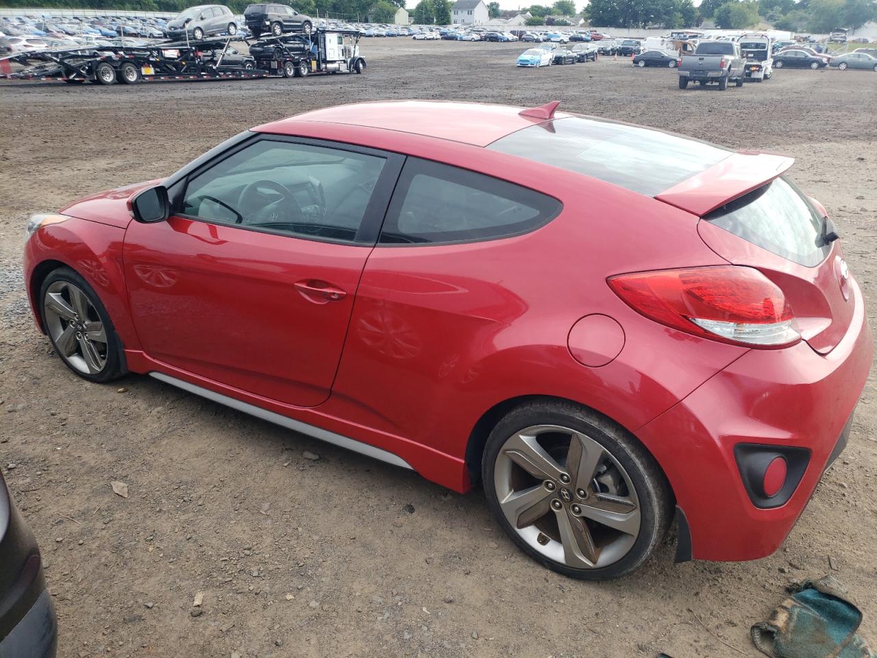 2013 Hyundai Veloster Turbo vin: KMHTC6AE1DU149058