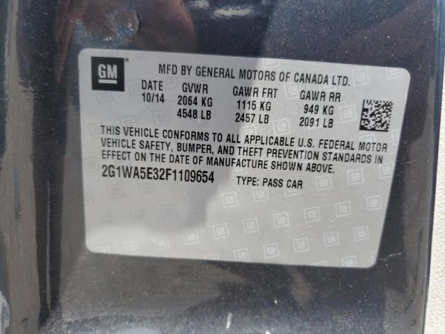 2015 CHEVROLET IMPALA LIM - 2G1WA5E32F1109654