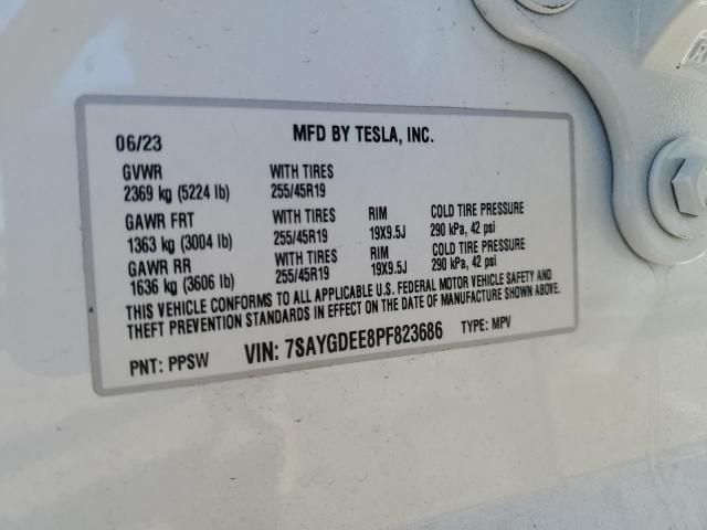 7SAYGDEE8PF823686 2023 TESLA MODEL Y - Image 14