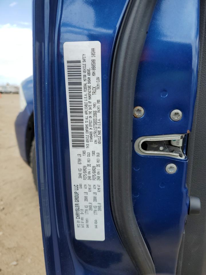 1D7RV1GT5BS513966 2011 Dodge Ram 1500