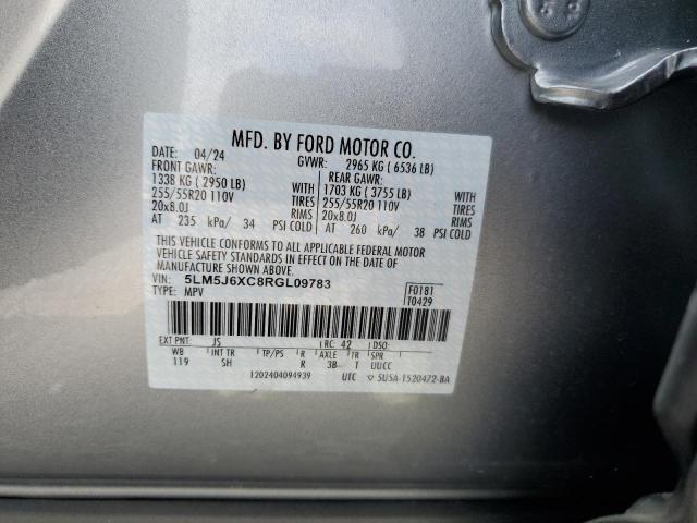 2024 LINCOLN AVIATOR 5LM5J6XC8RGL09783