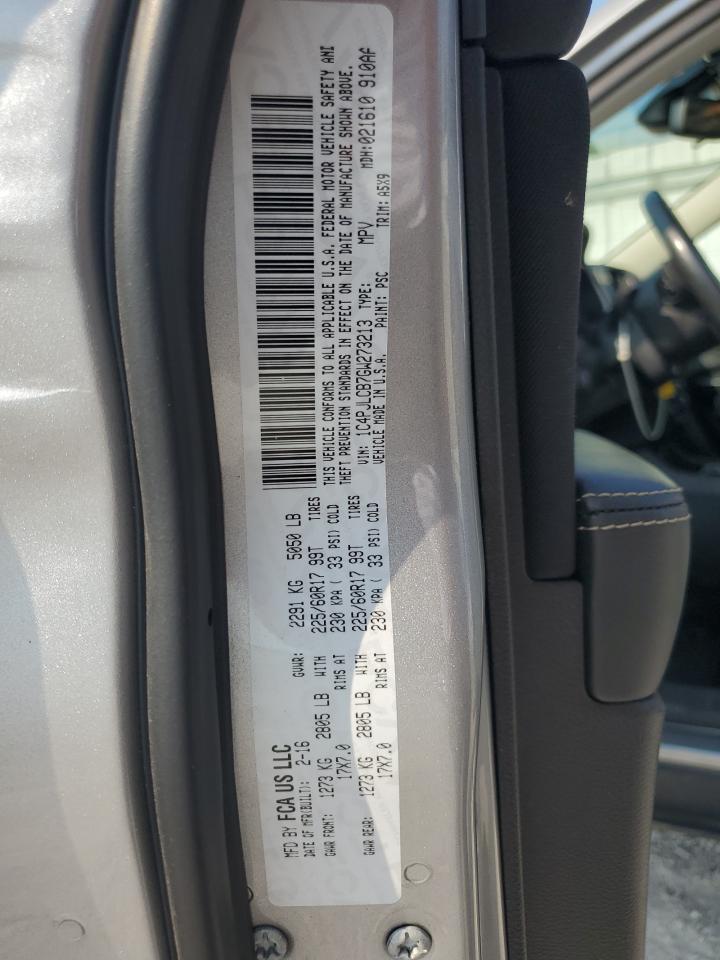 1C4PJLCB7GW273213 2016 Jeep Cherokee Latitude