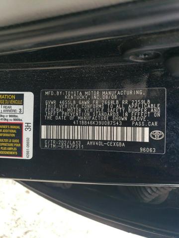 2009 Toyota Camry Hybrid VIN: 4T1BB46K39U087543 Lot: 57713824