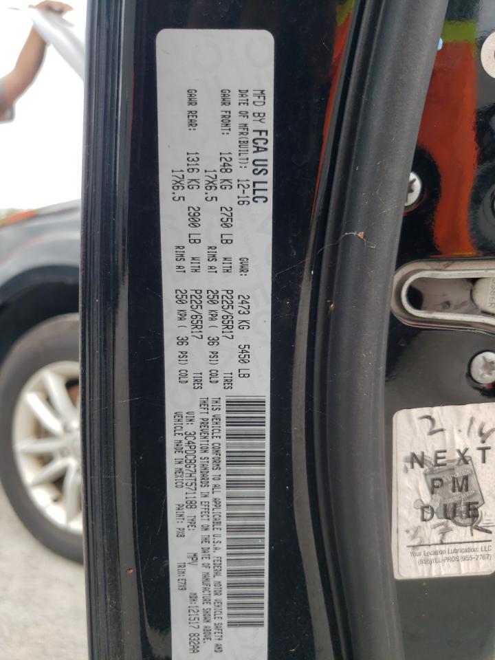 3C4PDCBG7HT571188 2017 Dodge Journey Sxt