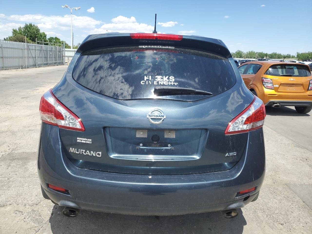 JN8AZ1MW3EW504128 2014 Nissan Murano S