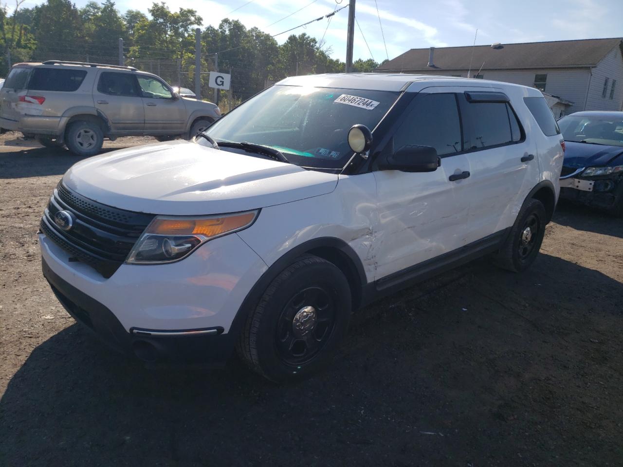 1FM5K8AR7DGB84793 2013 Ford Explorer Police Interceptor