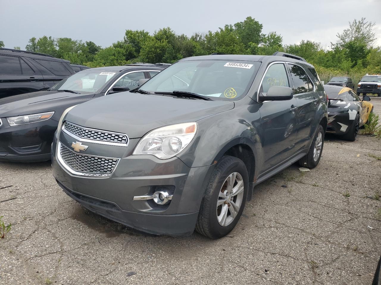 2013 Chevrolet Equinox Lt vin: 2GNALPEK5D6298371