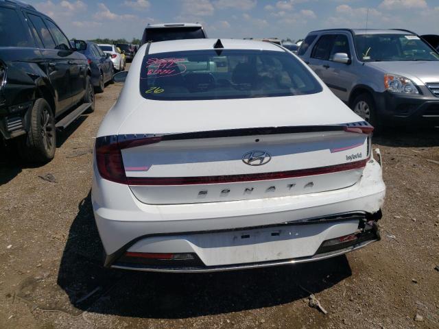 2021 Hyundai Sonata Hybrid VIN: KMHL34JJXMA027396 Lot: 59197484