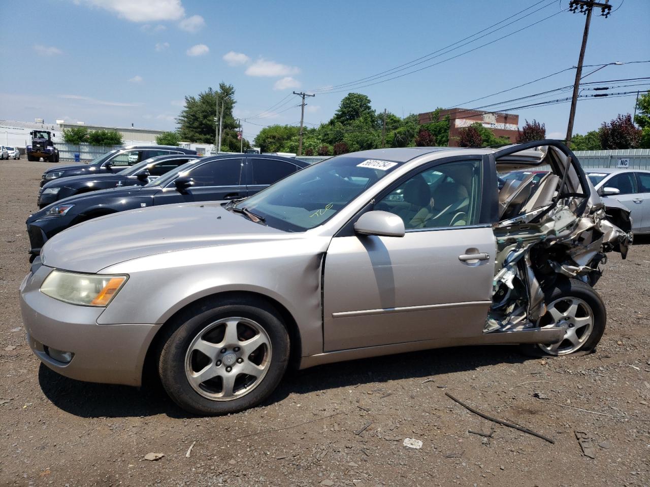 5NPEU46F36H153044 2006 Hyundai Sonata Gls