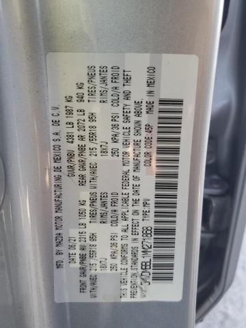 2021 Mazda Cx-30 Select VIN: 3MVDMBBL1MM271868 Lot: 59515864