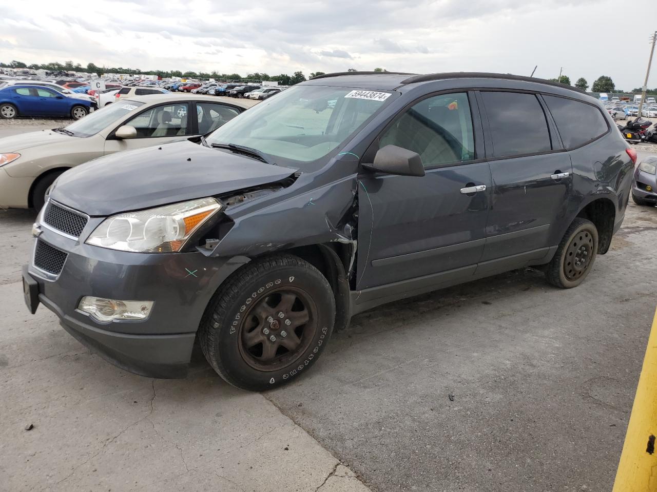 2012 Chevrolet Traverse Ls vin: 1GNKRFED2CJ260550