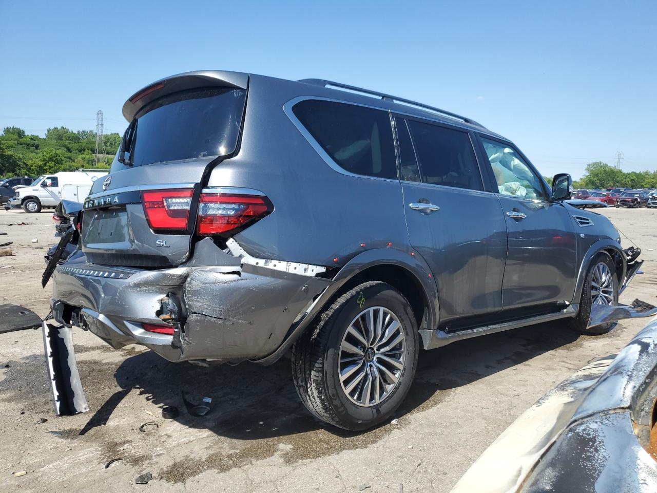 2022 Nissan Armada Sl vin: JN8AY2BB6N9813826