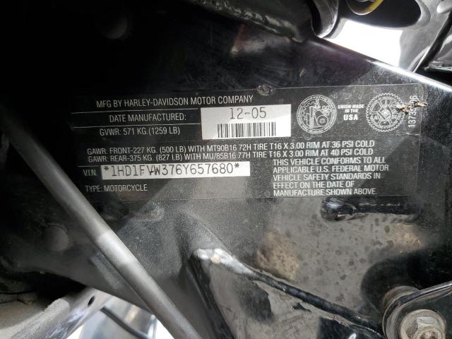 2006 HARLEY-DAVIDSON FLHTI 1HD1FVW376Y657680