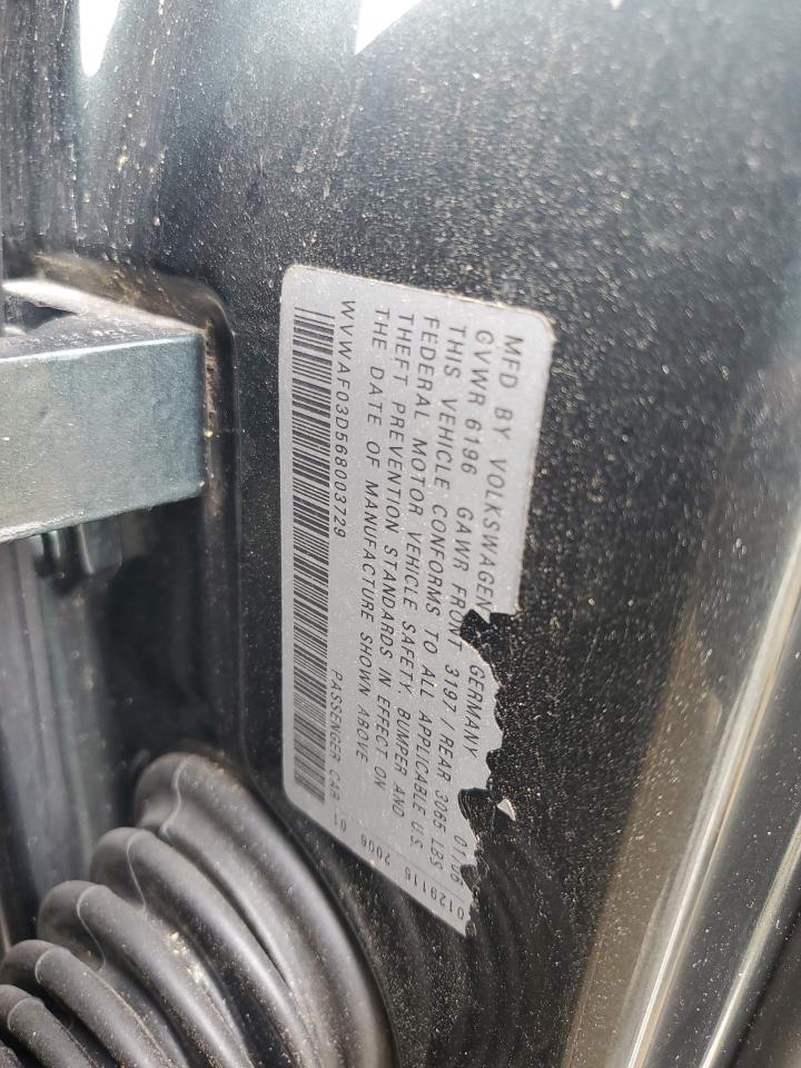 WVWAF03D568003729 2006 Volkswagen Phaeton 4.2