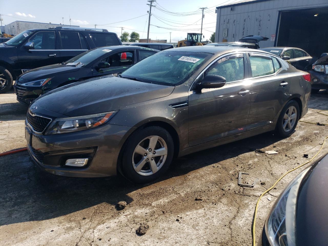 2014 Kia Optima Lx vin: 5XXGM4A76EG283533