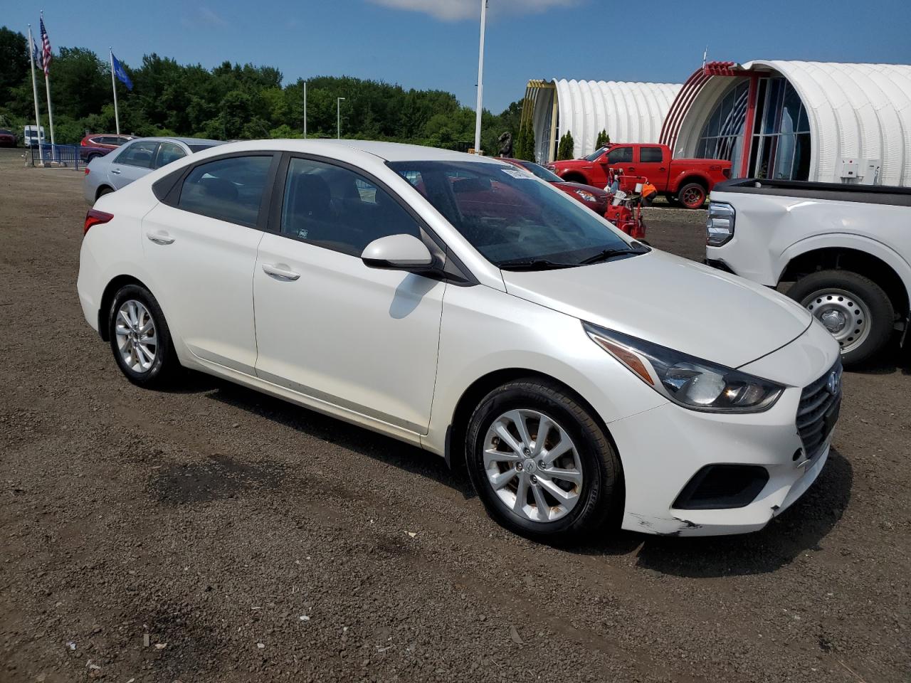 2018 Hyundai Accent Se vin: 3KPC24A35JE018798