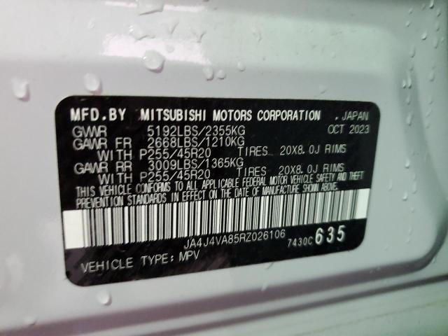 2024 Mitsubishi Outlander Se VIN: JA4J4VA85RZ026106 Lot: 59767824