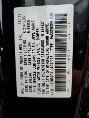 2018 Acura Tlx Tech VIN: 19UUB2F51JA007725 Lot: 60160744