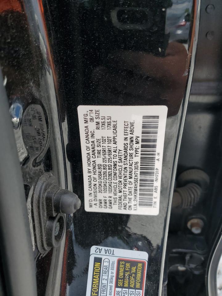 2HKRM4H56EH713076 2014 Honda Cr-V Ex