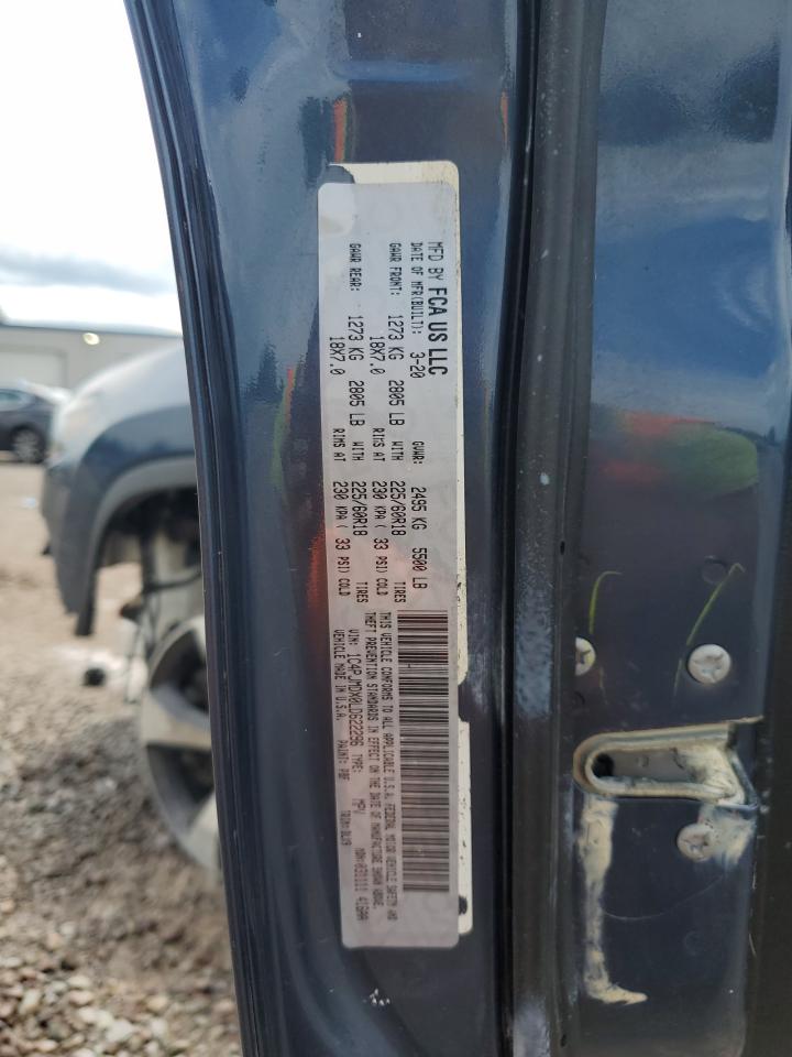 1C4PJMDX0LD622296 2020 Jeep Cherokee Limited