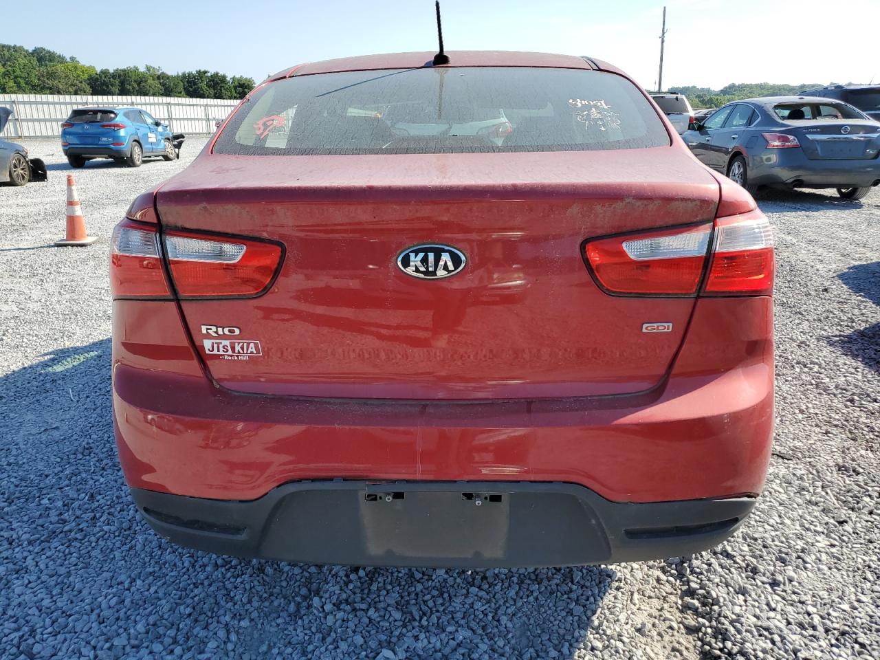 KNADM4A35E6389046 2014 Kia Rio Lx