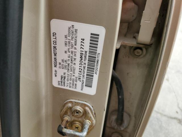 1998 Nissan Maxima Gle VIN: JN1CA21D0WM917774 Lot: 56878004