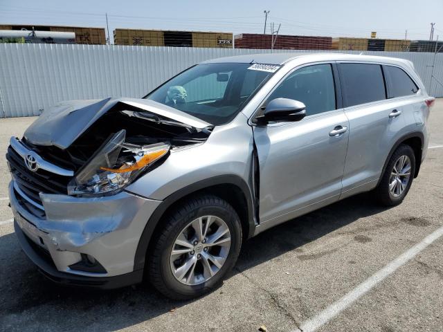 VIN 5TDBKRFH7ES065372 2014 Toyota Highlander, LE no.1