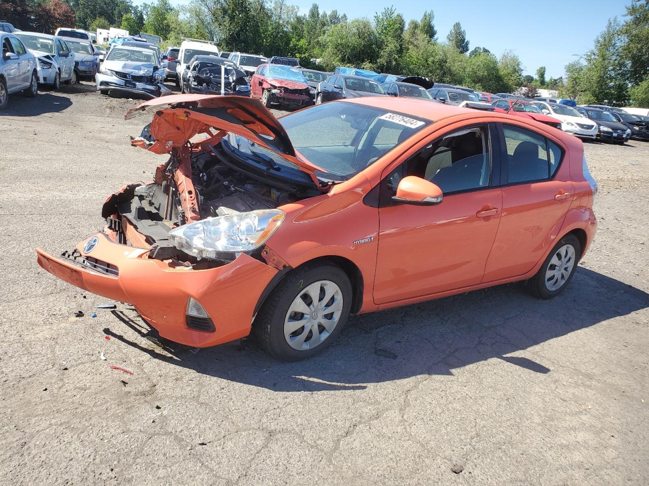 2014 Toyota Prius C vin: JTDKDTB37E1073146