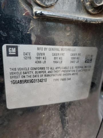 2016 Cadillac Ats Luxury VIN: 1G6AB5RX9G0134210 Lot: 58427234