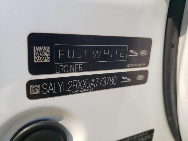 2018 LAND ROVER RANGE ROVE - SALYL2RXXJA773780