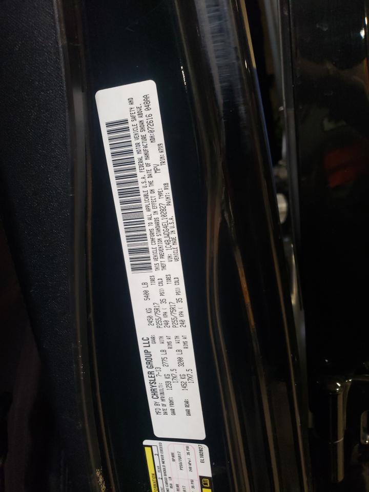 1C4BJWDG4EL102827 2014 Jeep Wrangler Unlimited Sport