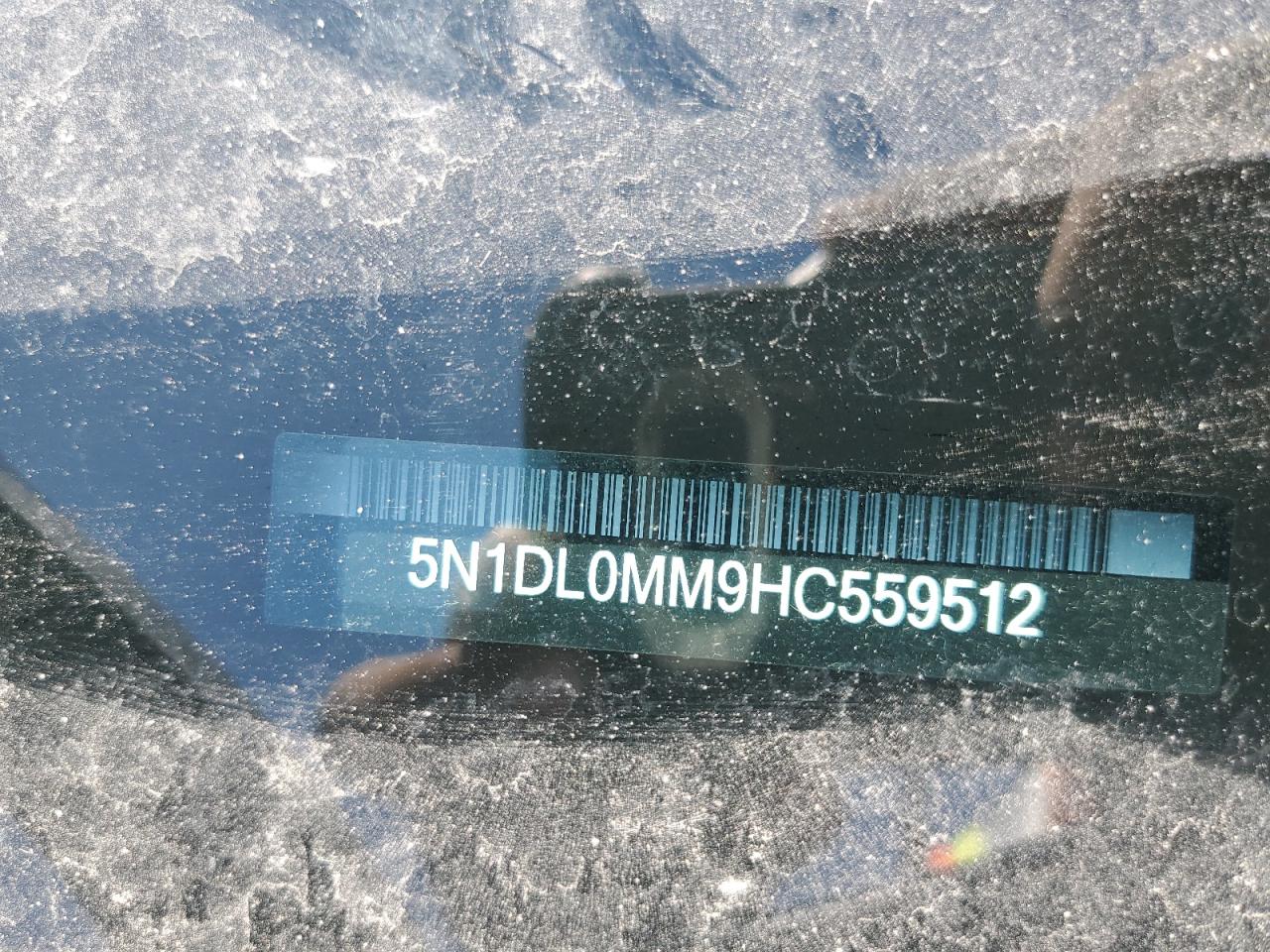 5N1DL0MM9HC559512 2017 Infiniti Qx60