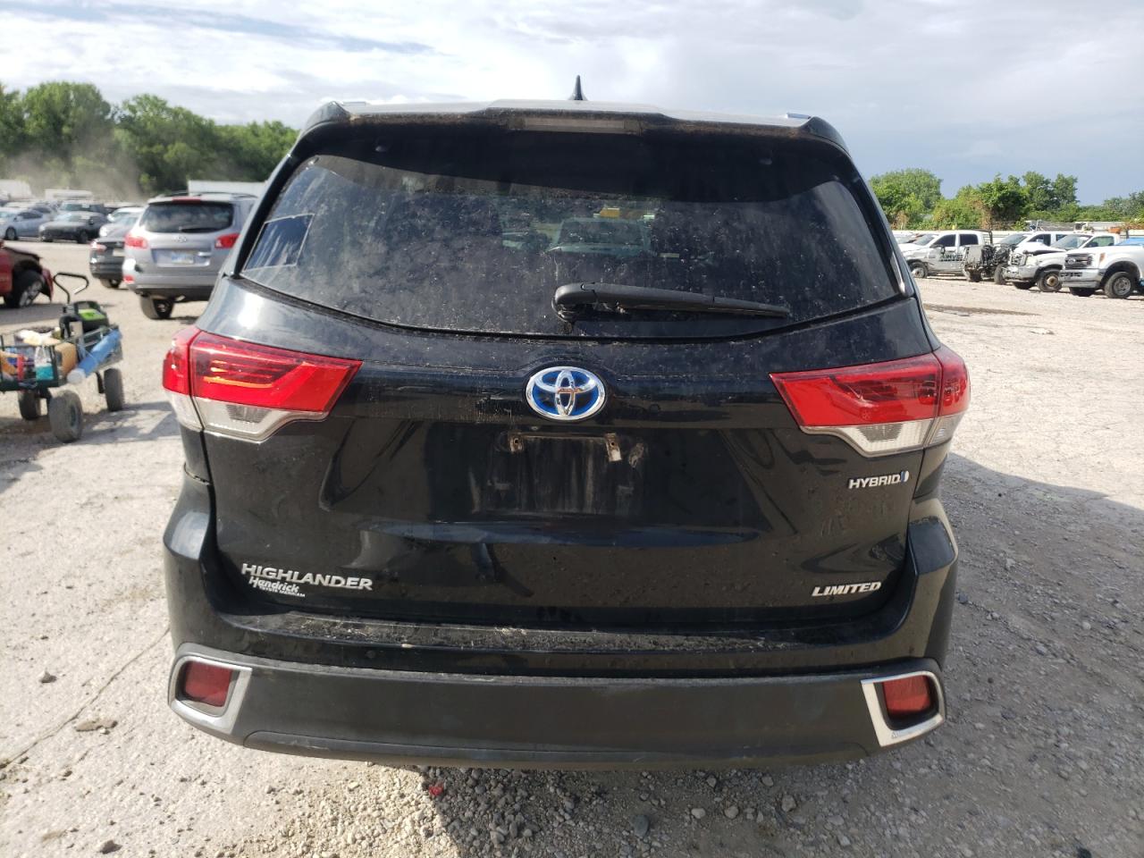 5TDDGRFH2KS074597 2019 Toyota Highlander Hybrid Limited