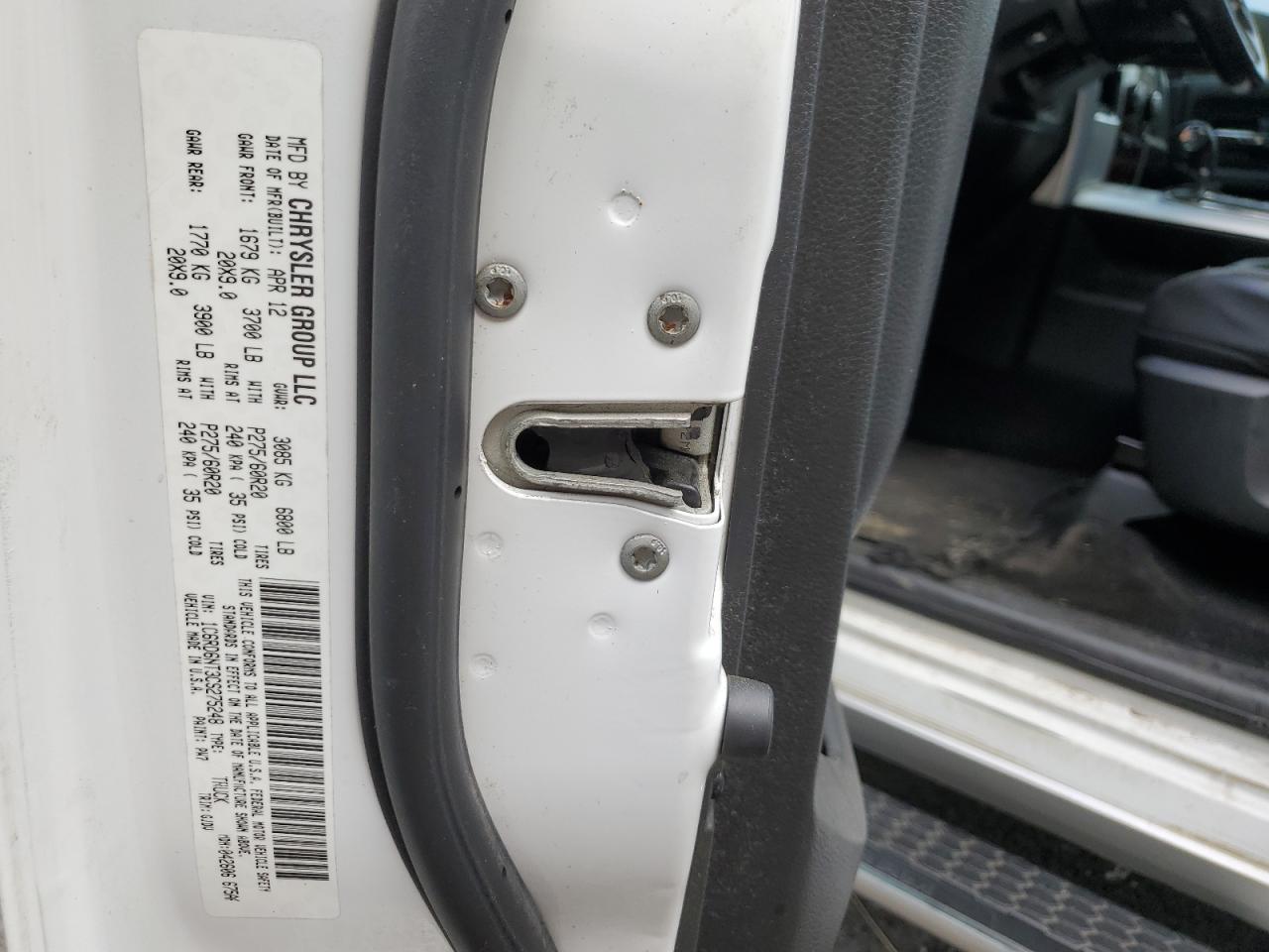 1C6RD6NT3CS275248 2012 Dodge Ram 1500 Laramie