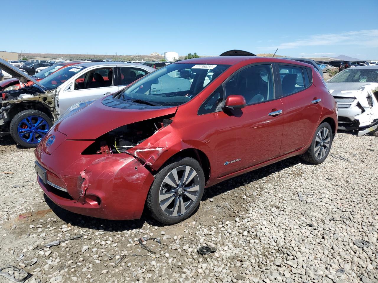 1N4AZ0CP3FC325581 2015 Nissan Leaf S