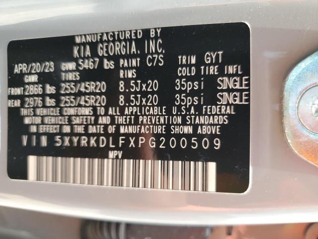 2023 Kia Sorento Sx VIN: 5XYRKDLFXPG200509 Lot: 56219554