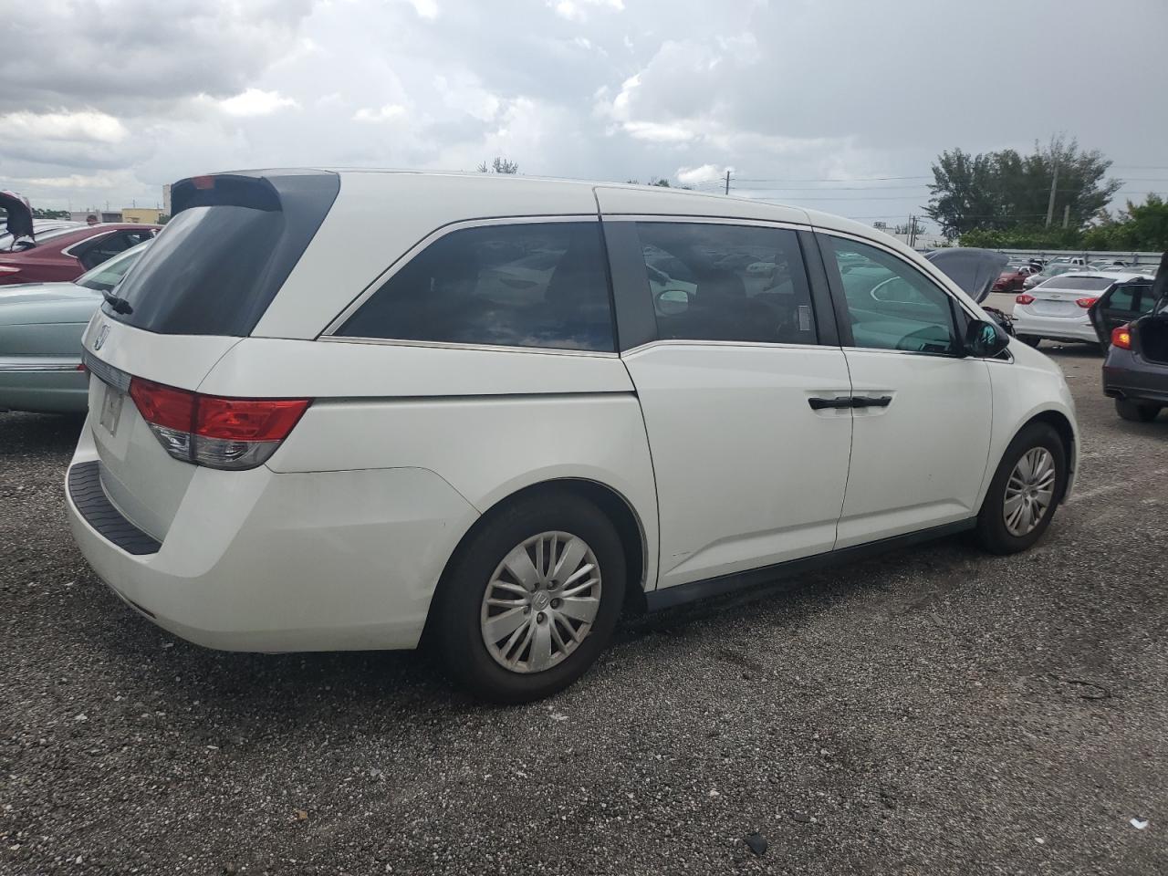 5FNRL5H29EB093501 2014 Honda Odyssey Lx