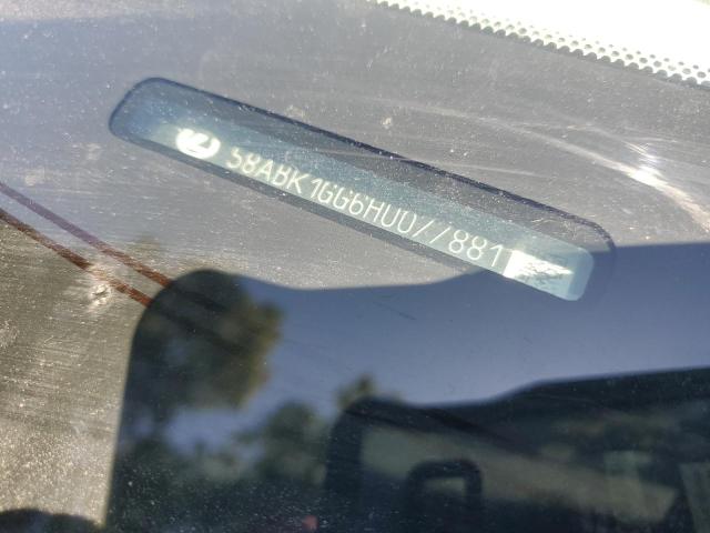 2017 Lexus Es 350 VIN: 58ABK1GG6HU077881 Lot: 57102854